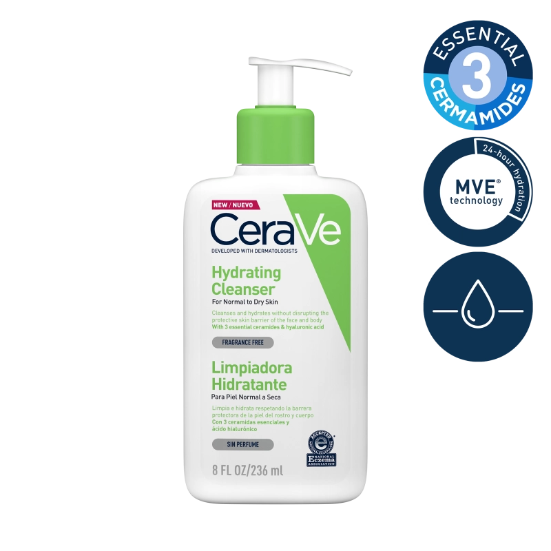 CeraVe Hydrating Facial Cleanser-236ml